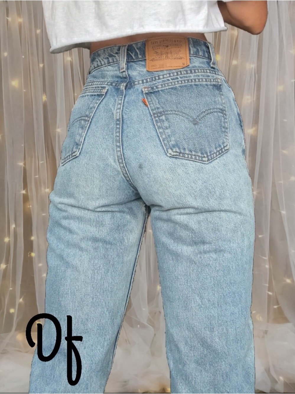 VTG 80s 921 Levi's Orange Tab High-Rise Tapered Leg Women's Jeans Size 27 Waist